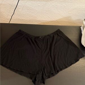 SKIMS Sleeping Shorts Size - Large BLACK